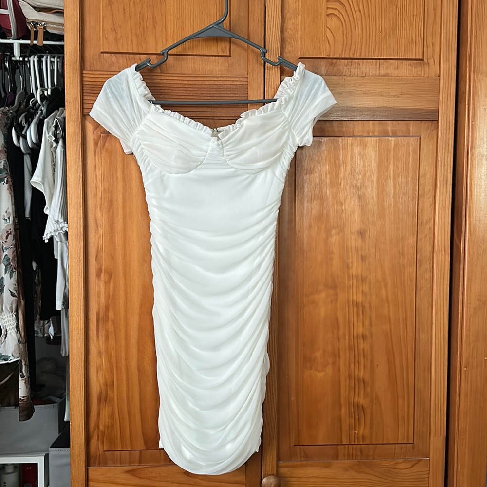White dress